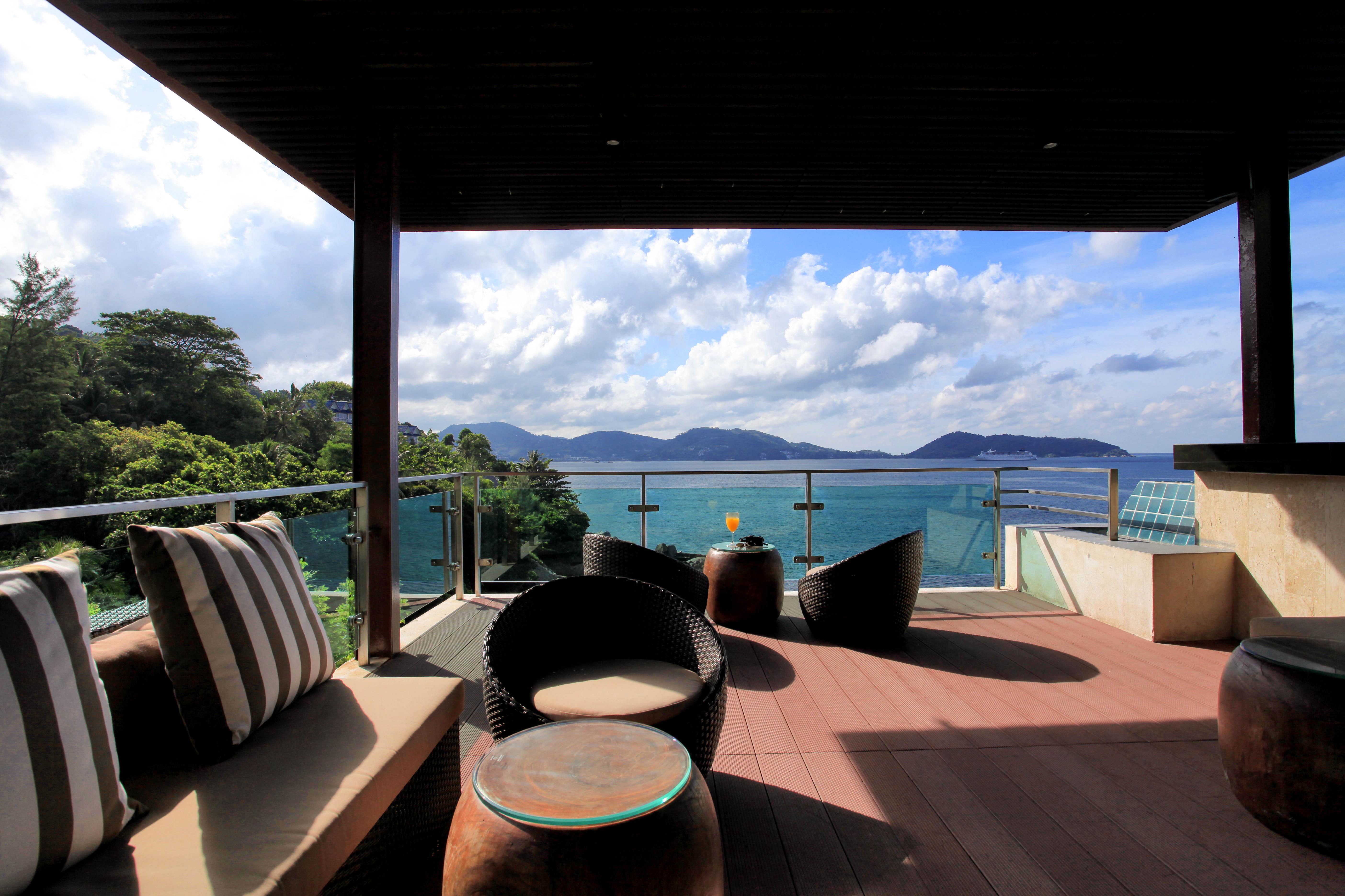 Zenmaya Oceanfront Phuket, Trademark Collection By Wyndham Patong Exterior foto View from the hotel